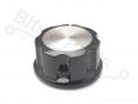 Knop Boss Zilver 33mm